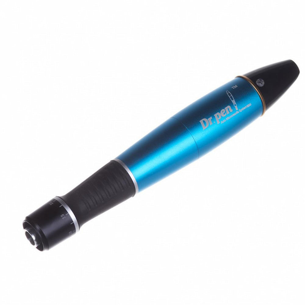 Dr. Pen A1 blauer microneedling-Stift für professionelle Hautbehandlung und Kollagenstimulation.